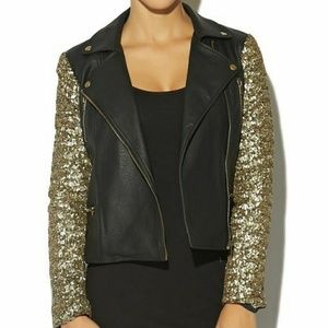 Romeo & Juliet Couture Moto Jacket